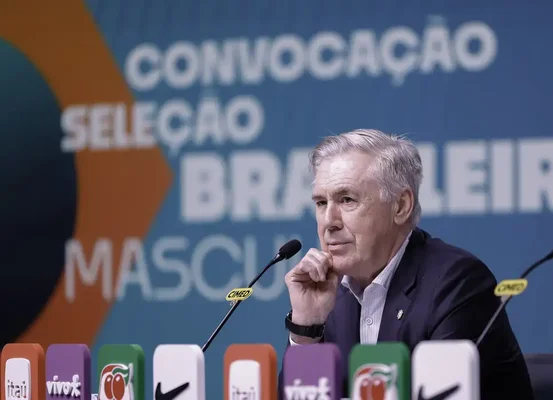 Carlo Ancelotti convoca seleção para dois últimos amistosos de 2025