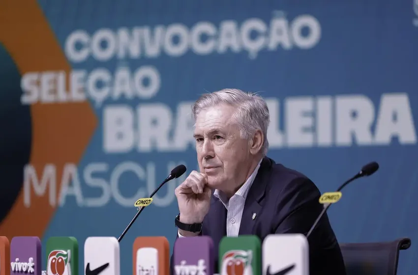 Carlo Ancelotti convoca seleção para dois últimos amistosos de 2025