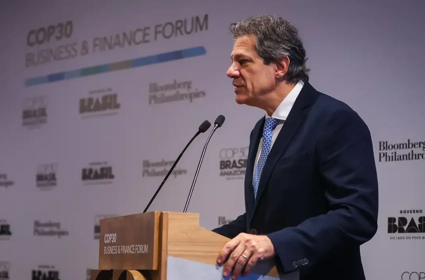 Haddad diz esperar US$ 10 bi para fundo de proteção às florestas